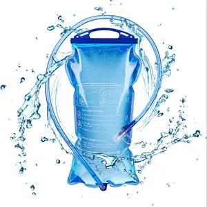BPA-Free Portable Hydration Bladder 1.5L 2L 3L for Running, Cycling, Hiking, and Camping Backpack, Leak-Proof Water Reservoir for Outdoor Activities