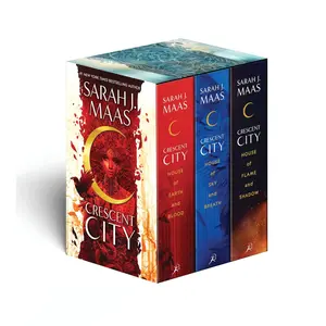 Crescent City Paperback Box Set by Sarah J Maas - Complete Series in Convenient Format for Fans and Collectors