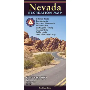USED-Nevada Recreation Map by National Geographic Maps (Loose Leaf)