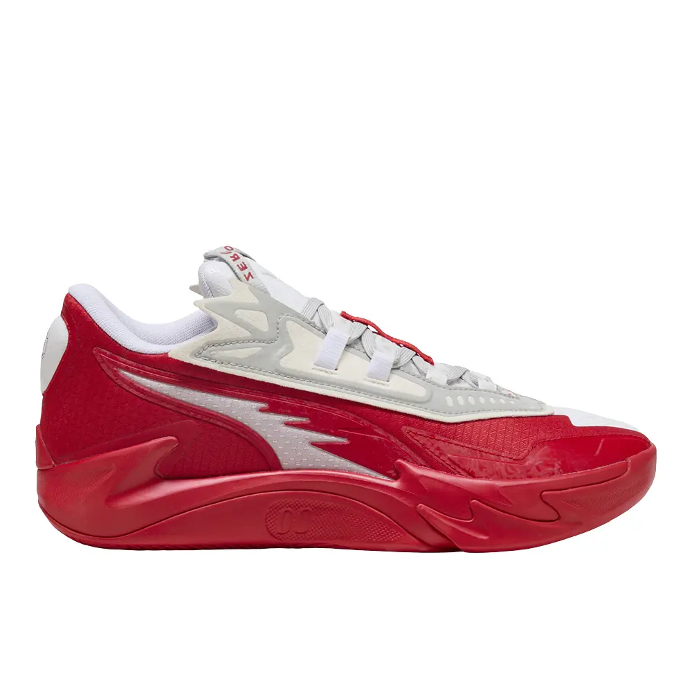 PUMA Mens Scoot Zeros Ii Nxtpro Hoops Basketball Sneakers Shoes - Red, White