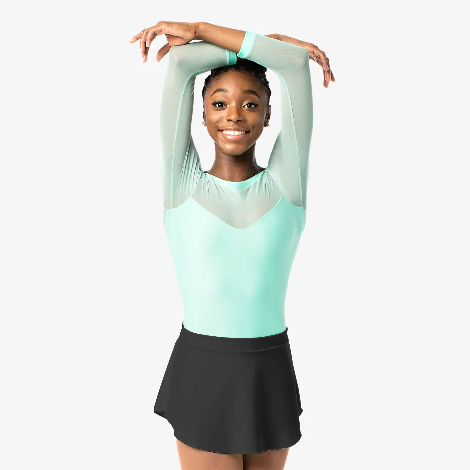 Pre-Owned Skirt Bullet So Danca Opaque Black Medium Adult Ballet Pointe