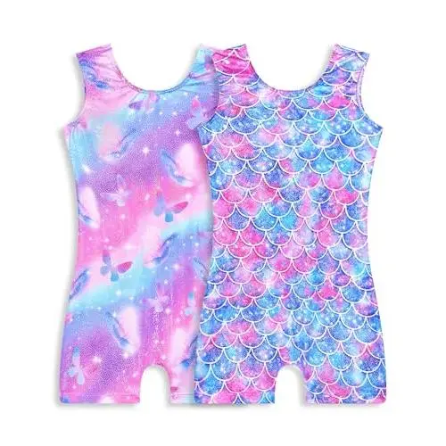 2pcs Blue Pink Scales＆colorful Cloud