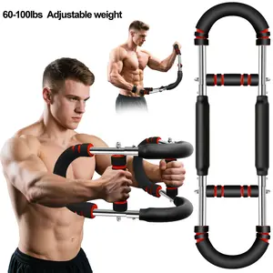 FlexGrip Adjustable Arm & Chest Trainer - Portable Spring Resistance Workout Equipment for Home Gym & Travel Men Women 60-100lbs Adjustable Weight U-Shaped Arm Strength Machine Full Suspension Electric Fat Tire Bike Bluetooth Voice Changer Mixer USB Recha