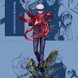 Jujutsu Kaisen ZERO Gojo Satoru Figure Shutenji Special Effects Scene Model Display Gift Toy for Men and Women