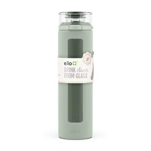 Ello Clara 20oz Glass Water Bottle