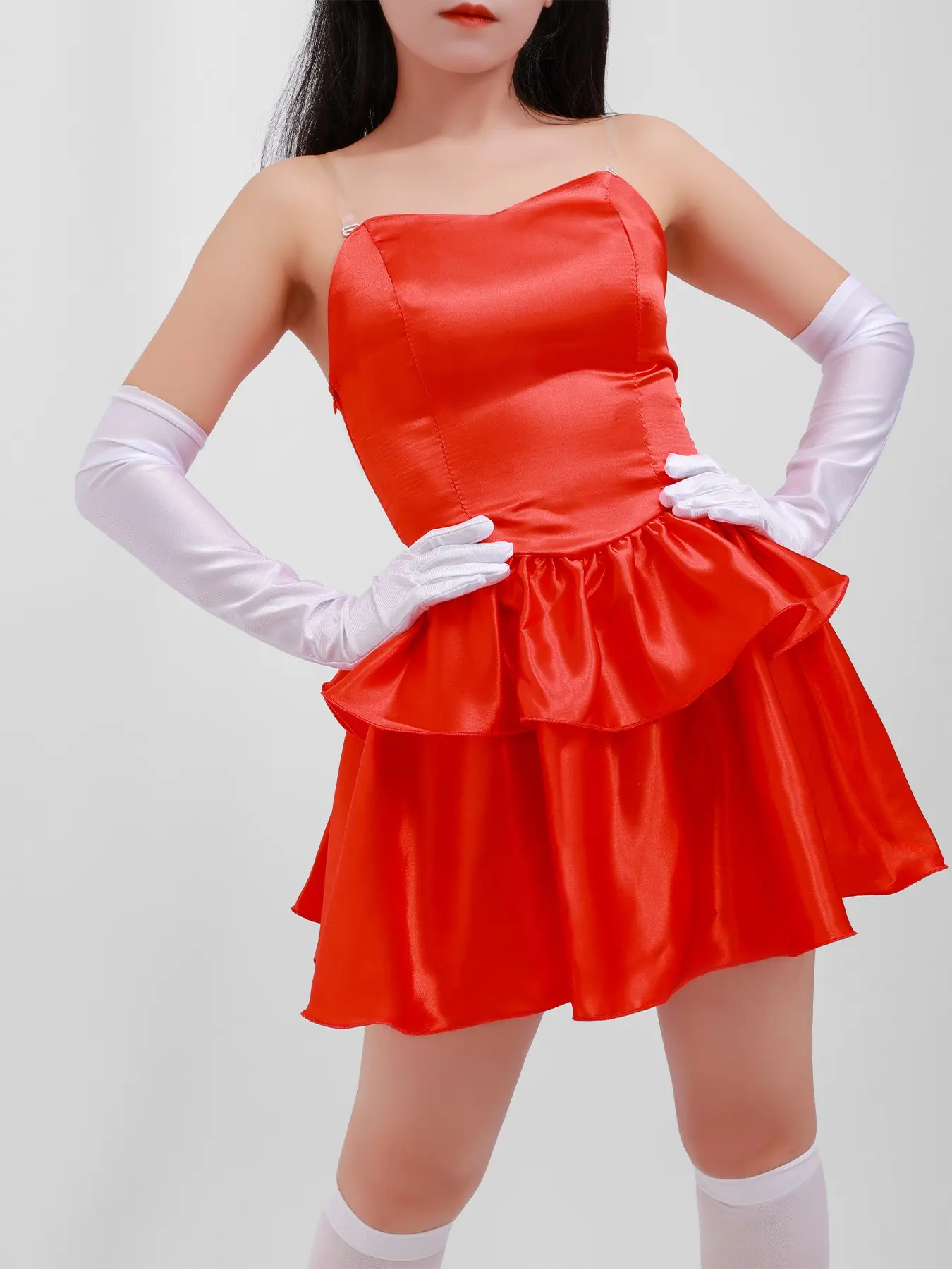 1997 Horror Anime Movie Mima Cosplay Costume, Mima Dress Set, Halloween Carnival Party, Slim-Fitting Long Length, All Seasons