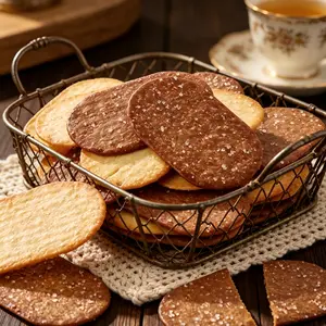 Crispy Coconut Milk Wafers, Creamy Snack Bites – Light, Airy, Naturally Sweet