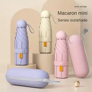 Compact Travel Mini Umbrella With Case