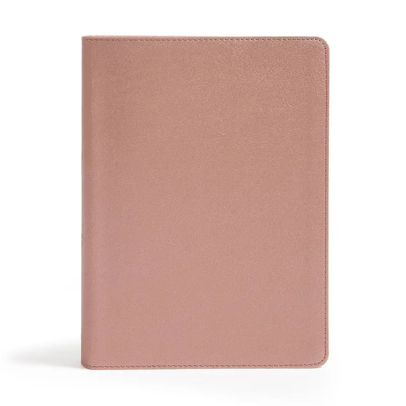 CSB She Reads Truth Bible, Rose Gold LeatherTouch, Black Letter, Full-Color Design, Wide Margins, Journaling Space, Devotionals, Reading Plans, Single-Column, Easy-to-Read Bible Serif Type