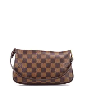 Pre-owned Louis Vuitton Damier Shoulder Bags Navona Pochette Accessoires Damier