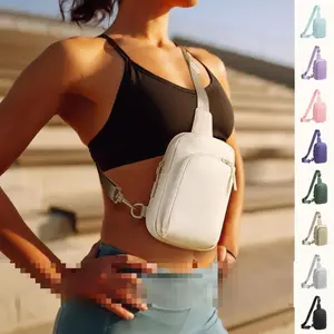 2025 New 80584 Polyester Waterproof Fabric Chest Bag, Unisex Single-Shoulder Crossbody Bag for Sports, Outdoor Camping & Hiking