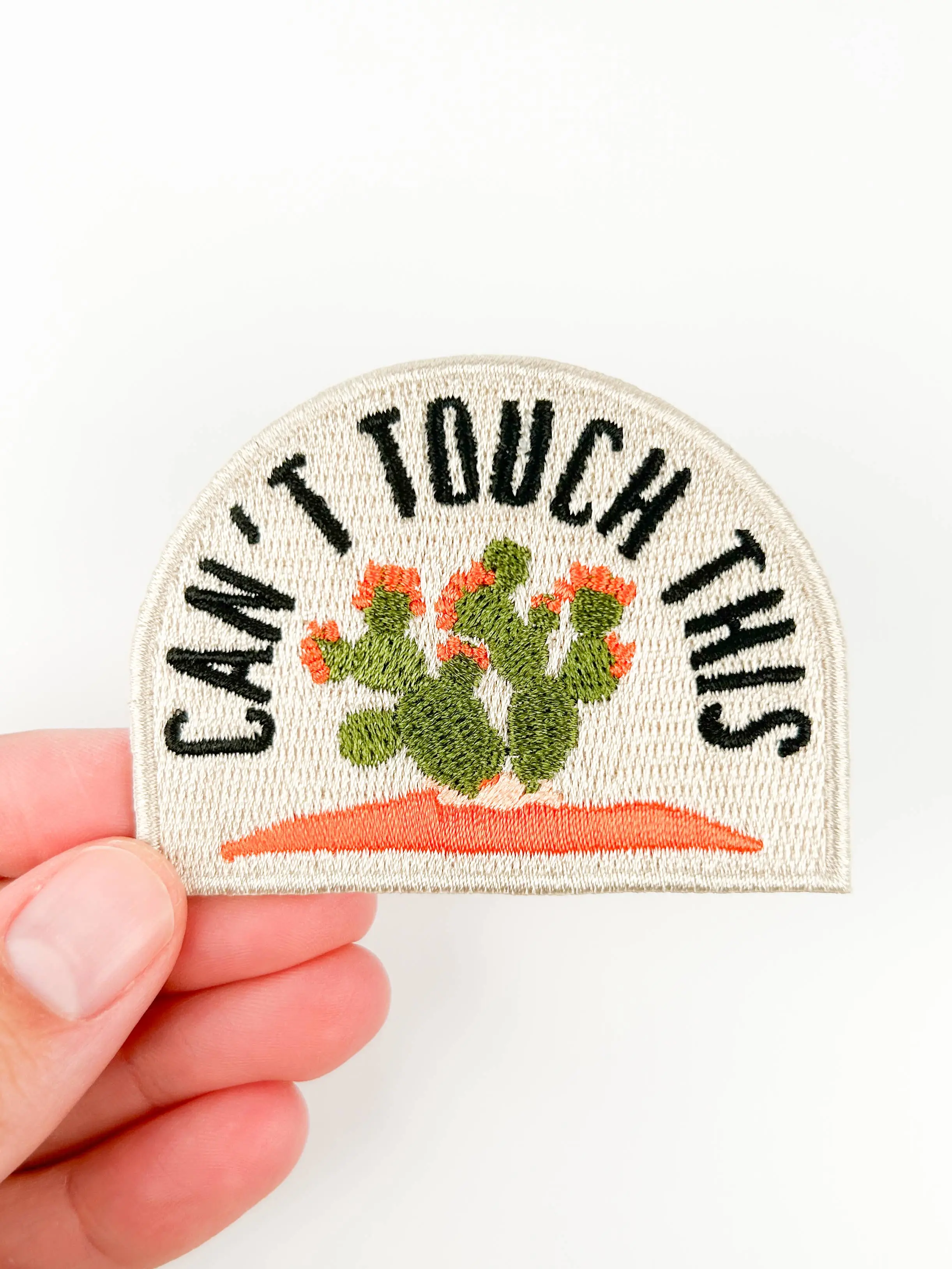 Can't Touch This Iron On Patch Western Cowboy Cowgirl