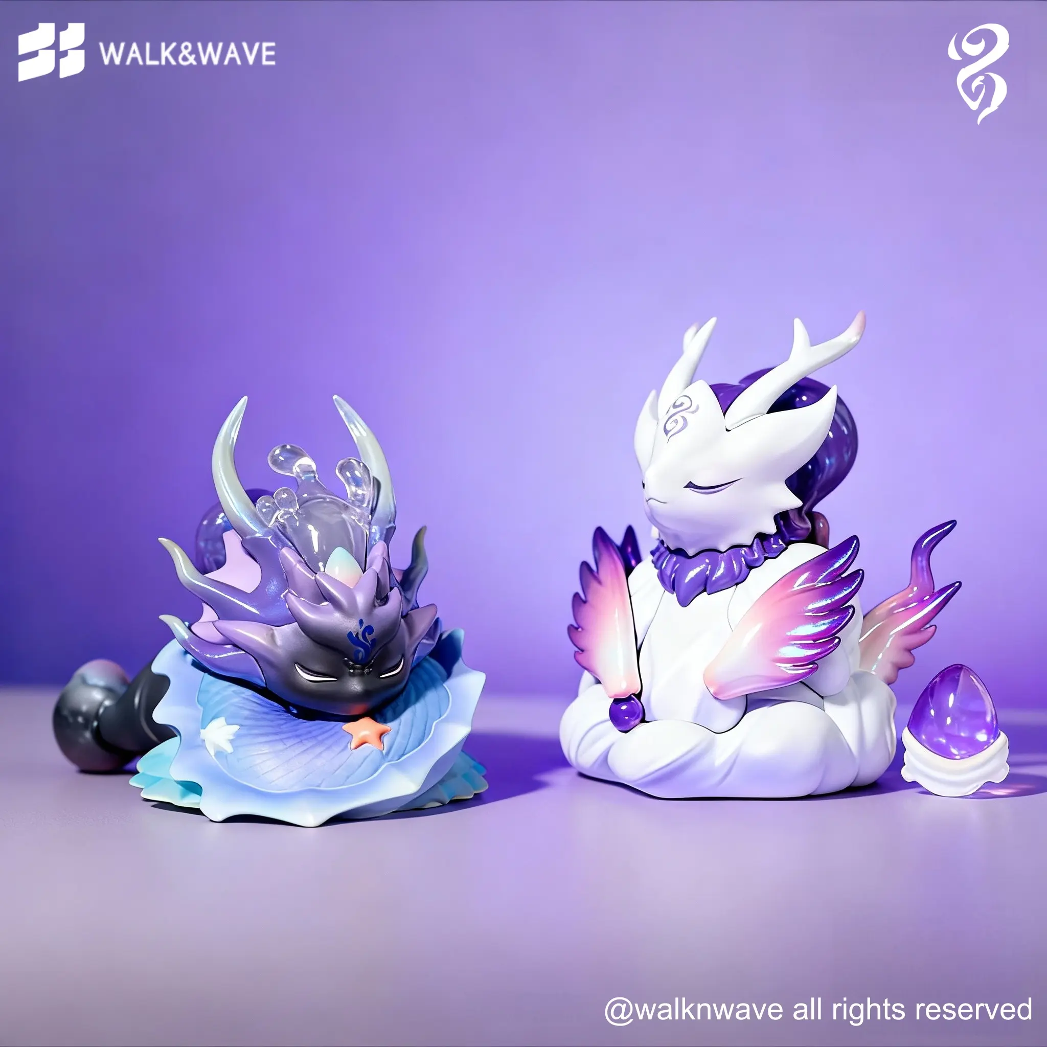 【Dragon Bound】Eternal Pact Series PVC Blind Box - 3.15 in Walknwave Collectibles, Random Surprise Set, Sealed Blindbags, Desktop Display, Home Decor, Ideal Birthday Gift for Gamers