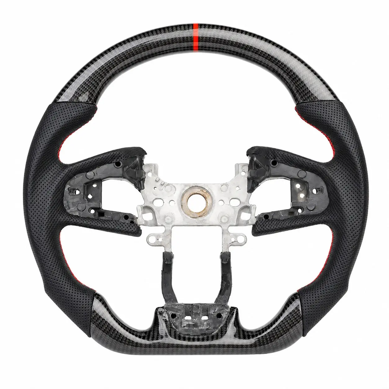 Honda Civic Ready-To-Ship Custom Carbon Fiber Steering Wheel (2016-2021)