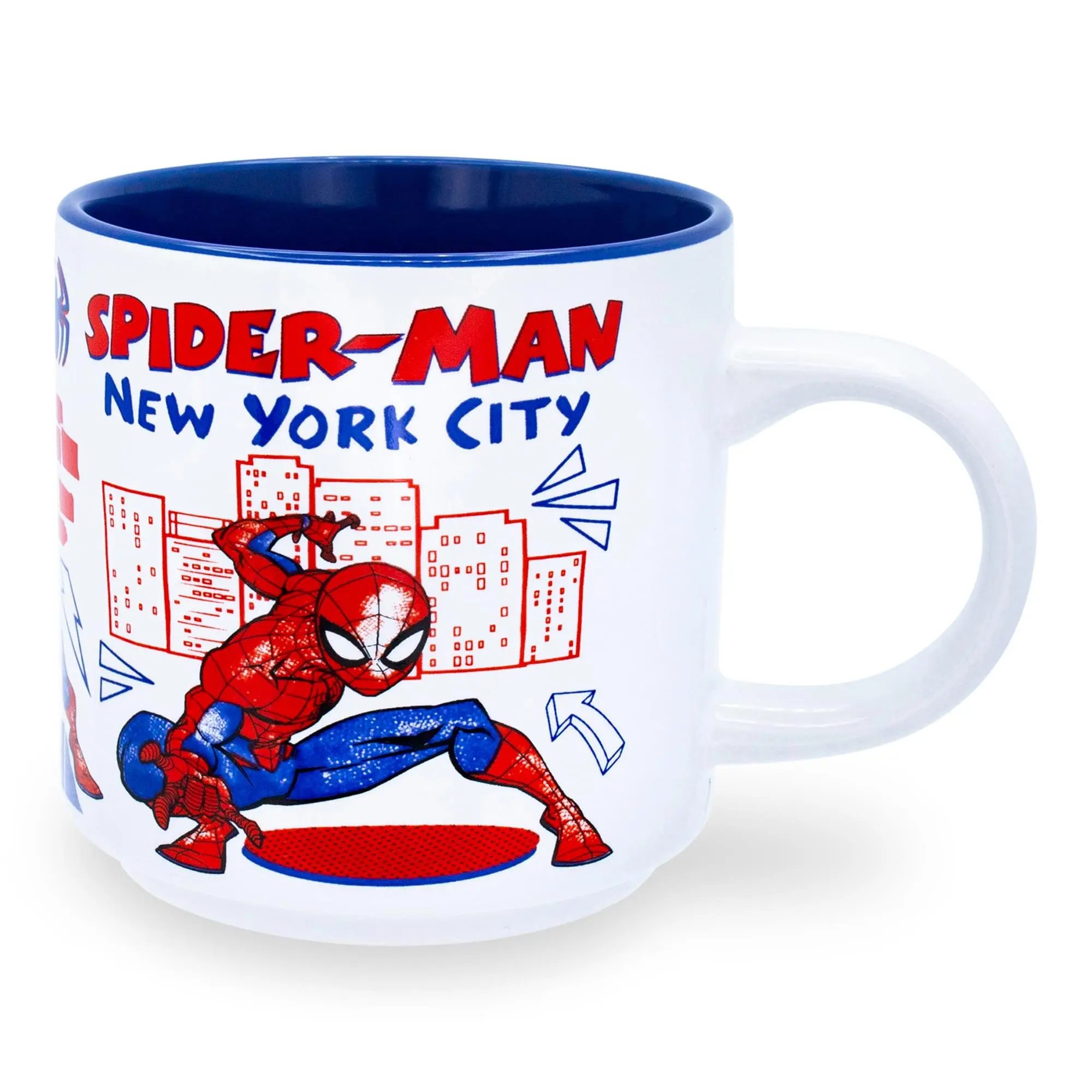 Marvel Spider-Man New York City Ceramic Mug | Holds 13 Ounces