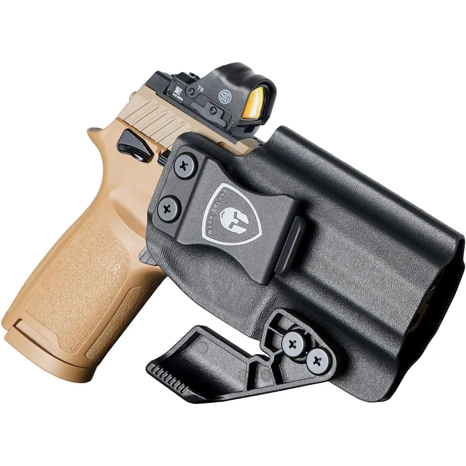 WARRIORLAND Tactical IWB Kydex Holster - Fits Sig Sauer P320 Compact M18, Right-Hand Inside Waistband Concealed Carry Hunting Holster, DealsforYouDays Competition Gear, Tactical Holster