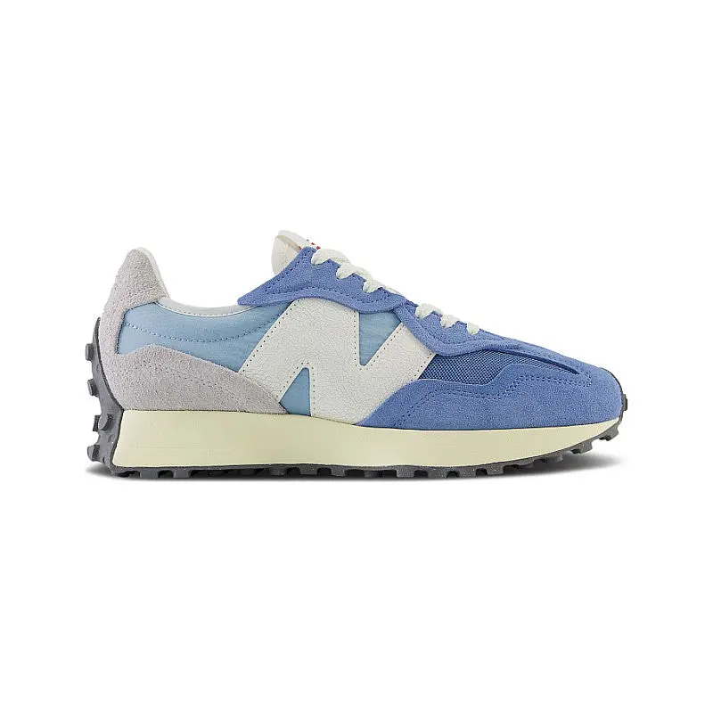 New Balance 327 Sneaker in Blue Laguna Suede | Men's Low-Top