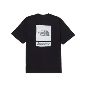 Supreme Men's The North Face S/S Top Black, from StockX