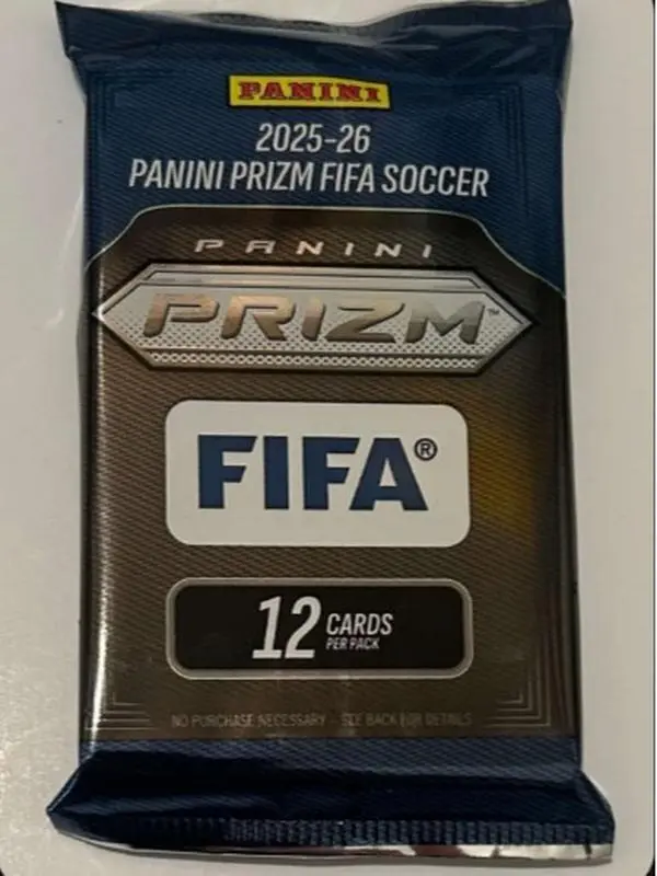 1 (ONE PACK) OF 2025/26 Panini Prizm FIFA Soccer Hobby