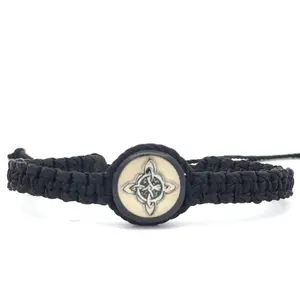 Witches Knott Black Bracelet
