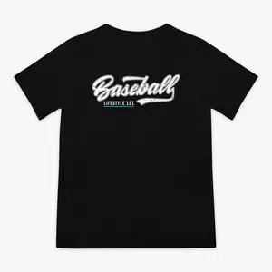 Splatter Youth Tee - Black/White
