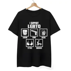 I Support LGBTQ Shirt, Funny Meme Shirt, 100% Cotton Unisex Shirt, Trendy Shirt,