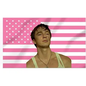 Foot Drew Starkey Rafe Cameron Decorative Flag, Double-Stitched Wall Hanging Tapestry for Room Decor, College Dorm, Outdoor Porch, or Indoor Decorations