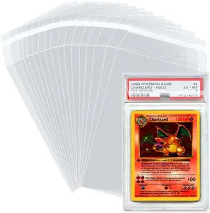Sleeves for PSA Graded Slabs Ultra Protection for The Graded Card for Pro Collector (100Pack)