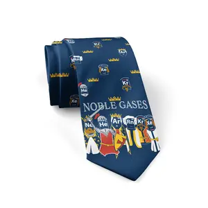 Noble Gases Necktie Funny Neckties for Men Science Teacher Tie Mens Novelty Neckties Funny Ties Noble Gases Necktie Funny Neckties for Men Science Teacher Tie Mens Novelty Neckties Funny Ties