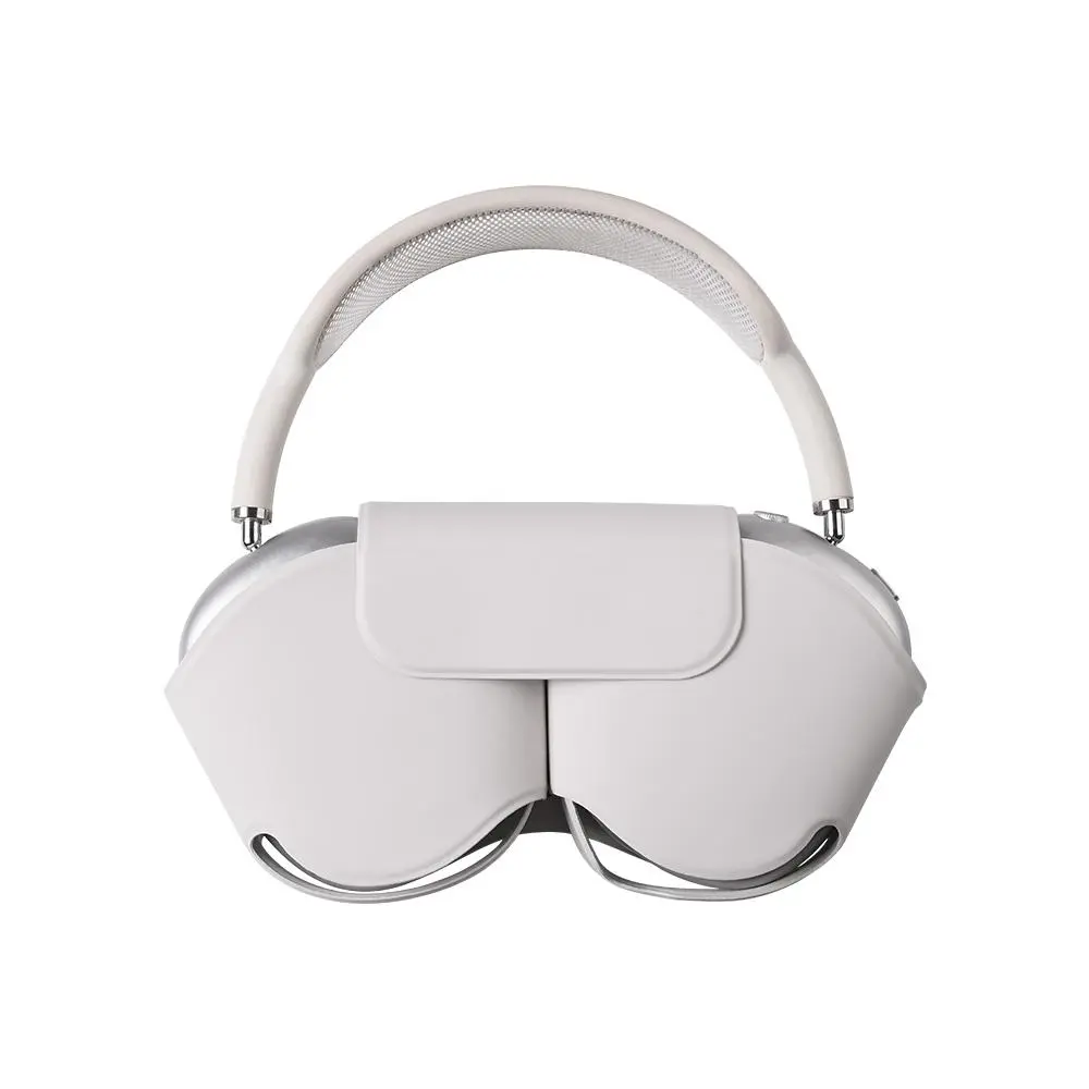 Protective Case for AirPods Max Headset Earphone, Headphone Bag, PU Leather Material with Soft Inner Fur, Sleep Function, Magnetic Opening, Comfortable Grip