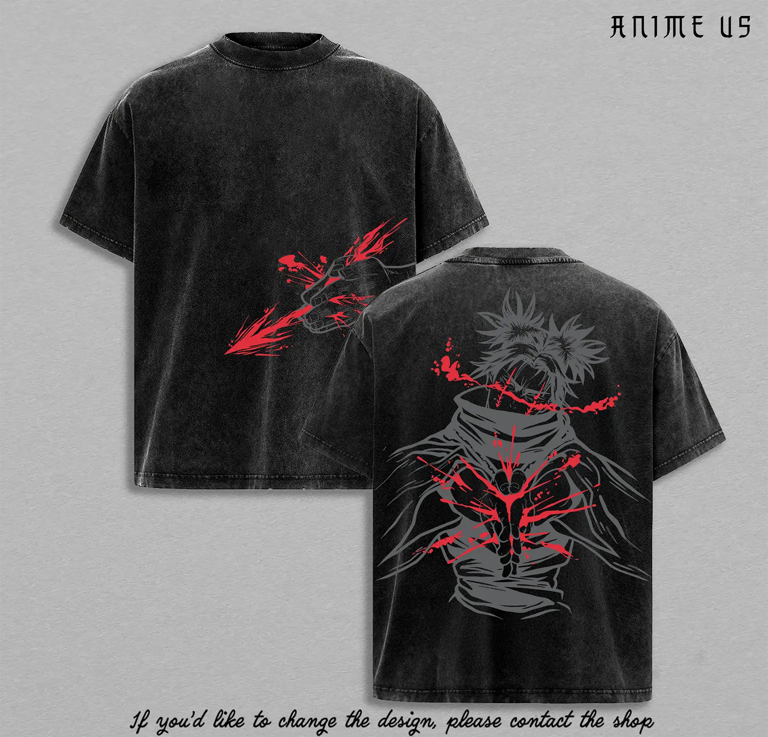 Choso Kamo Shirt – JJK Merch Clothing Washed Cotton T-Shirt. Premium  fit with vintage wash featuring Choso’s cursed technique. A must-have for Jujutsu Kaisen anime fans and streetwear lovers