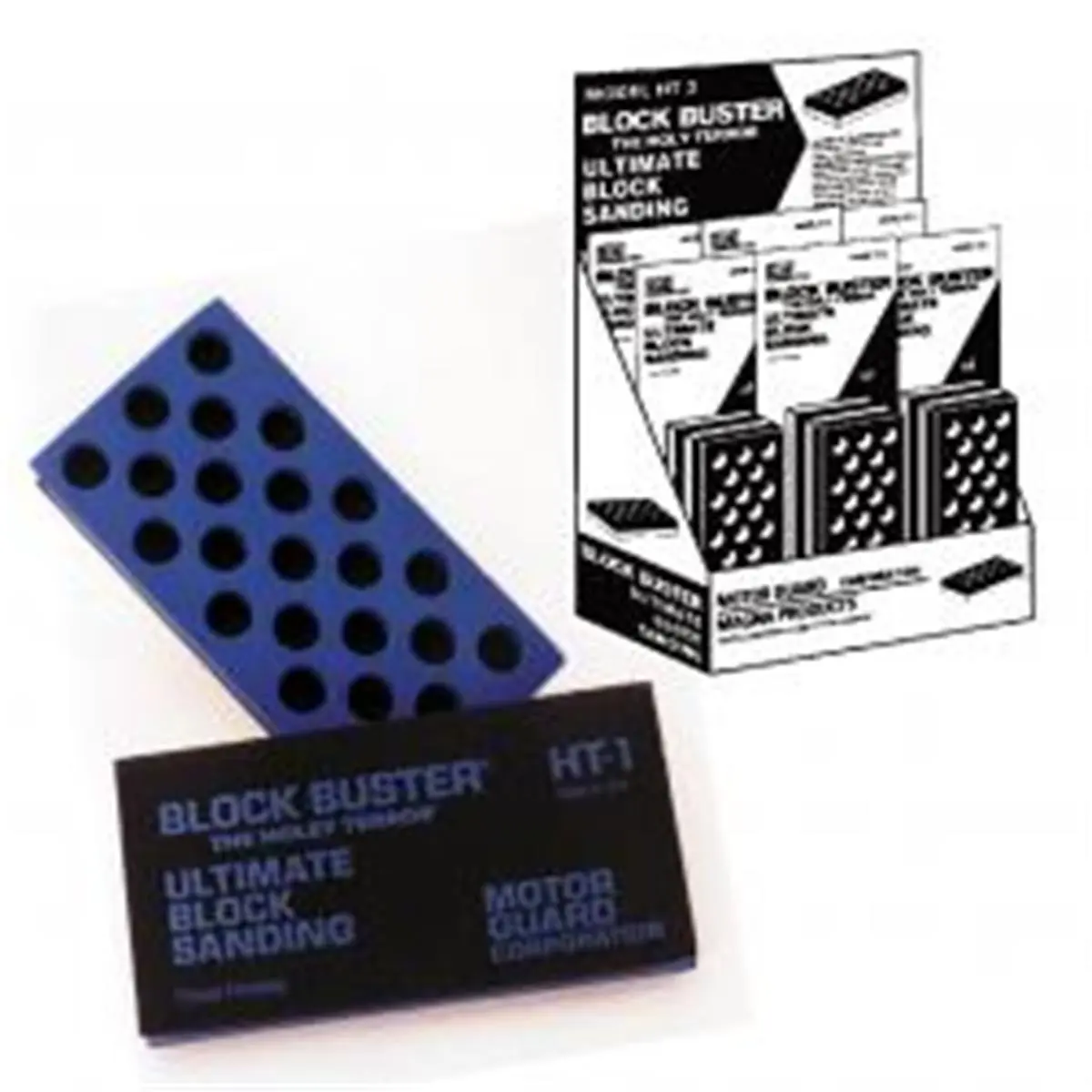 Motor Guard & Shortly Terror 2-Pack Abrasive Sanding Blocks, Ideal for Hardware Finishing Applications, Finishing Apps, Sanding Block, Abrasive Blocks