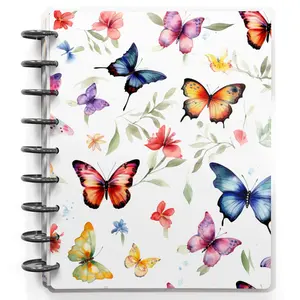 Cover for Classic Size 9-Disc Planners Comes With Free 9 Black Discs. Fits Medium Size Planners, Accessories for NOTIQ Midi 9-Disc (L2), Inkwell Press planners