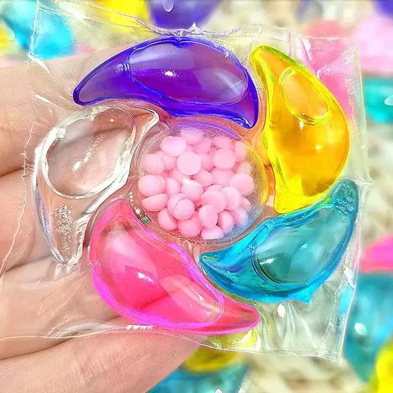 Six-Cavity Technology Laundry Pods! 6-In-1 Scented Clean Washing Balls, Long-Lasting Fragrance & Softening, Lazy People's Choice, Detergent Ball, Cleaning, Various Laundry Needs, Laundry Products