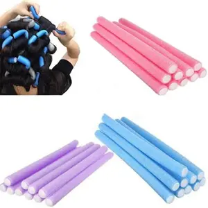 20pcs Sponge Curling Rods Set - Universal Hair Curling Sticks Foam Perm Rollers Heatless Curls EVA Pearl Cotton