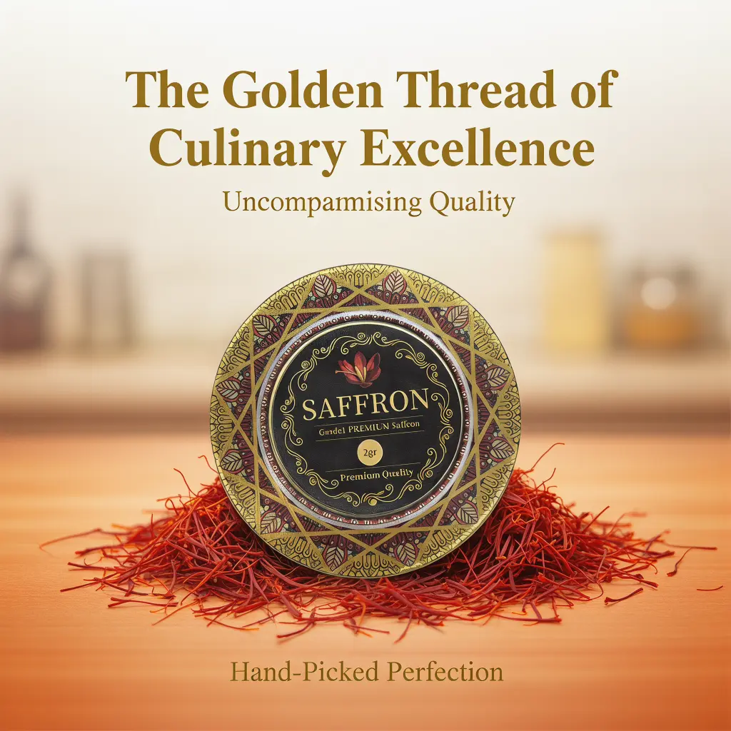 Premium Whole Super Negin Saffron Threads, Pure Unbleached Red Spice Without Fillers or Dyed Broken Bits, Ideal for Paella, Risotto, Seafood Cooking & Daily Herbal Body Nourishment Floral Infusions Beverage Load Tea Fruit Natural