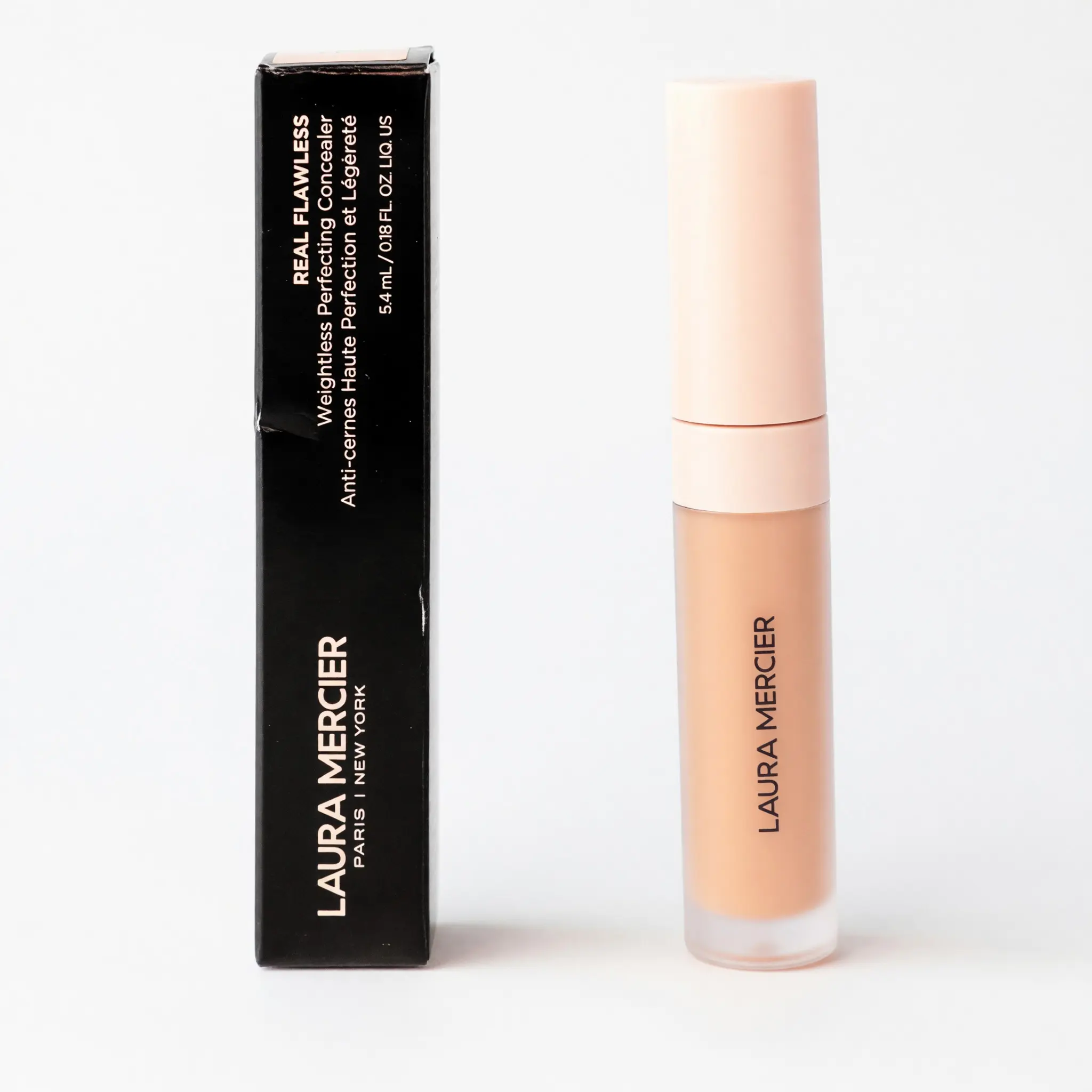Laura Mercier Real Flawless Weightless Perfecting Concealer - 0.18oz, 2N1 Shade, Waterproof Makeup for Effective Concealing