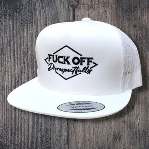 F off Disrespectfully Trucker Snapback Hat