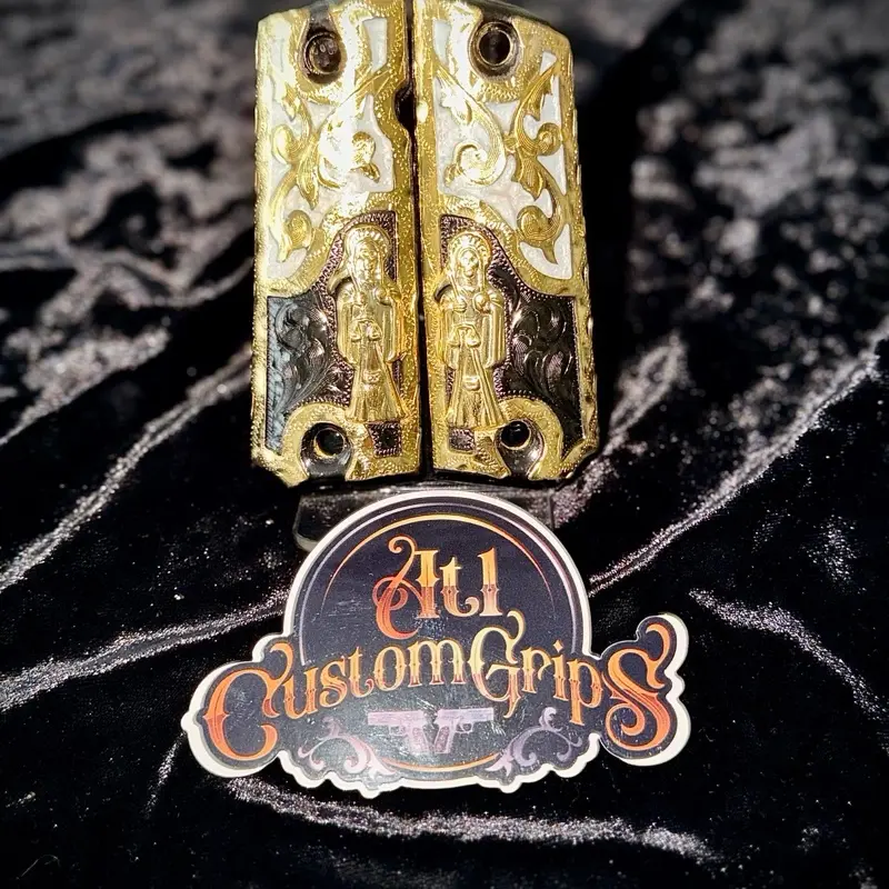Santa Muerte 1911 Pistol Grips