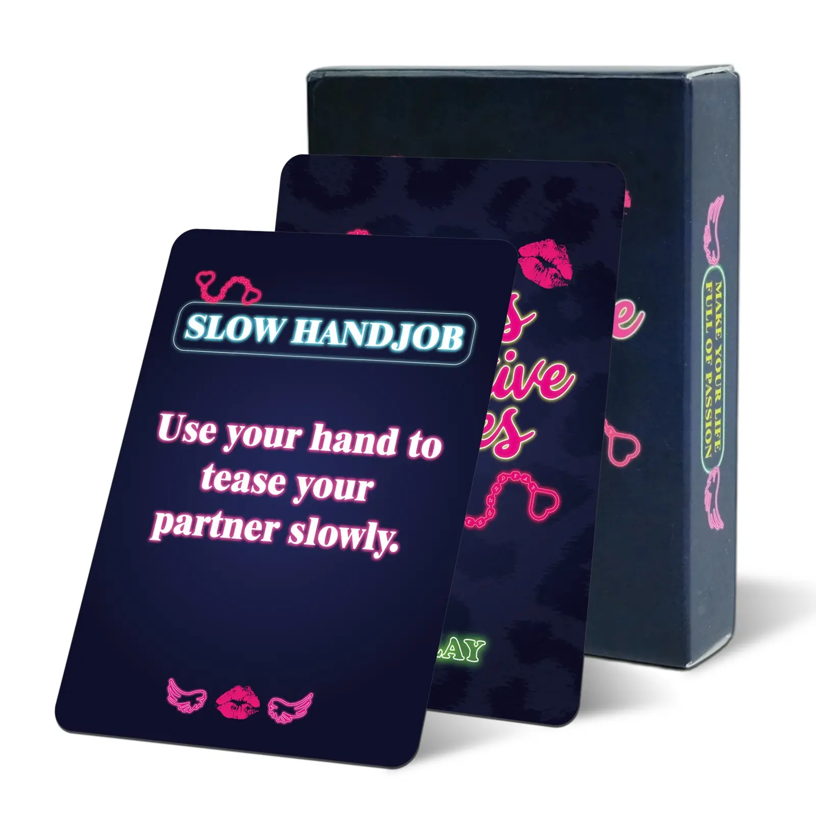 50 New Couple Bedroom Game Cards, Full English Adult Entertainment, Emotional Interaction Toys, Party Activity Supplies, Couples Card Game, Relationship Card Games