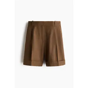 H&M Tailored linen-blend shorts