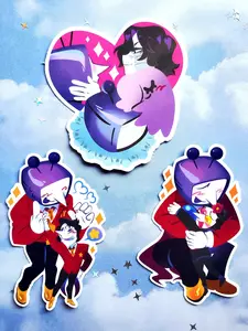 Deltarune Undertale Spamtenna Mettatenna Stickers Waterproof