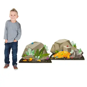 30 1/2" - 35" Treasure Hunt Jewel Cardboard Cutout Stand-Ups