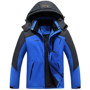Men's Windproof Skiing Jacket Waterproof Insulated Fleece Thermal Snowboard Parka