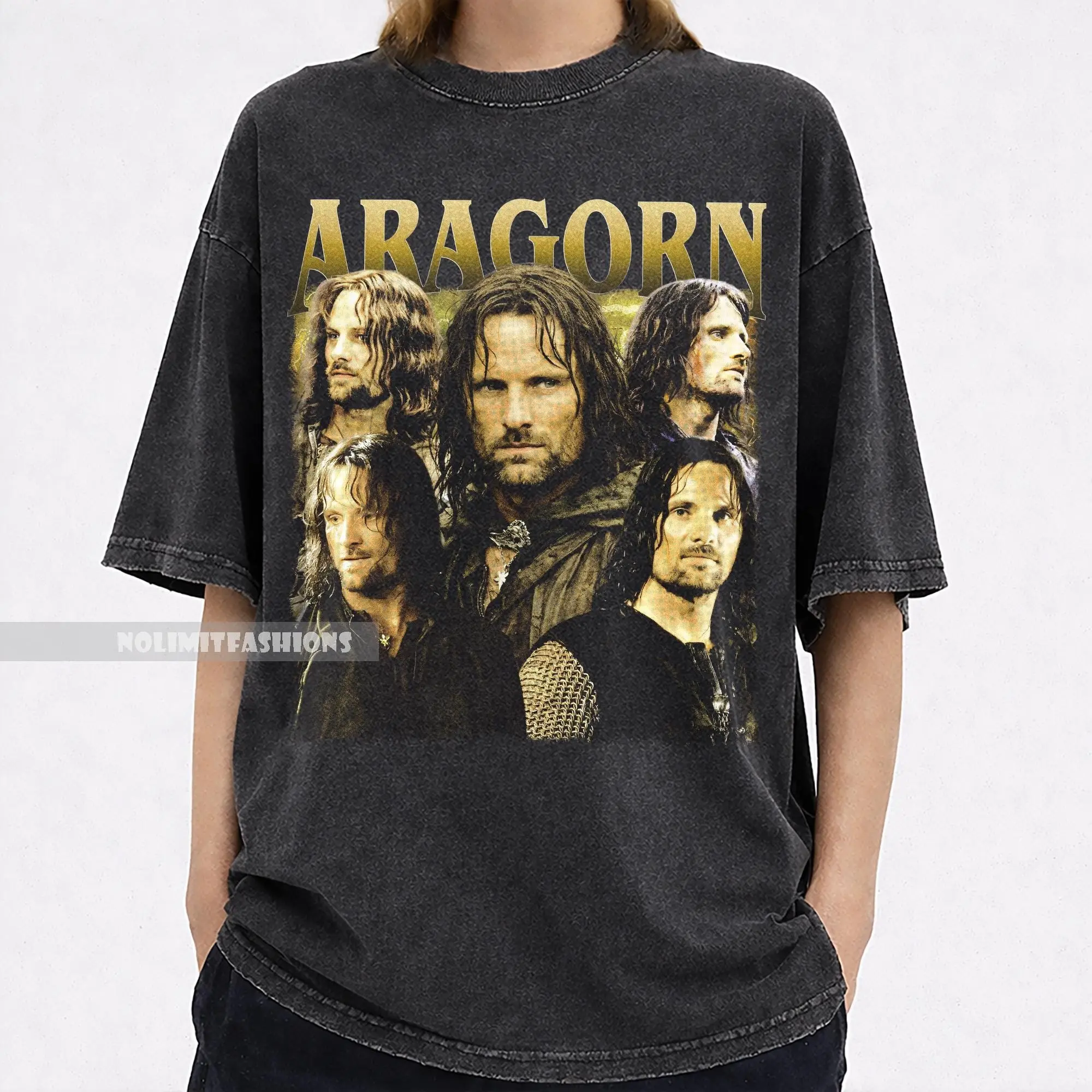 Comfort Colors Limited Aragorne Vintage Shirt, Retro King In The Making Bootleg T-Shirt, LOTR Fan Gift Tee