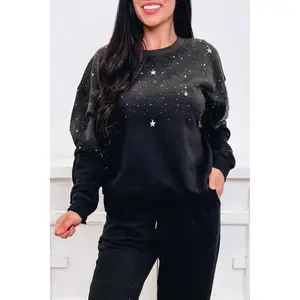 The Stars Are Shining Pullover Top (Bottoms Sold Seperately)