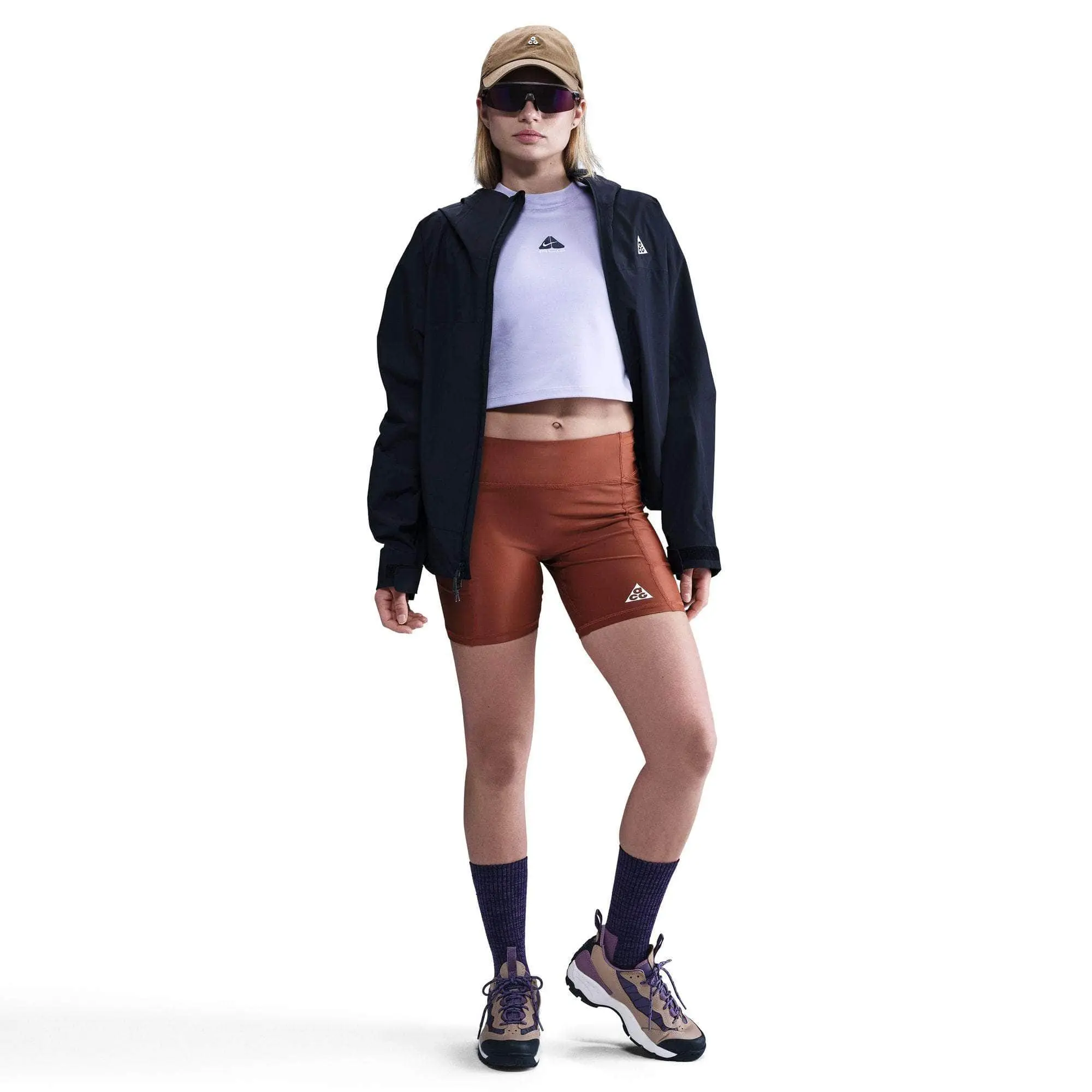 Nike ACG "Tree Frog" Dri-FIT ADV Mid-Rise 6" Shorts - Women's, Spandex Shorts, Running Workout Shorts