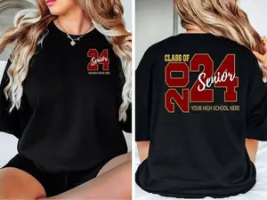 Senior 2026 T-Shirt, Hoodie or Sweatshirt, Graduation Gift, Class Of 2026 Sweatshirt, Graduation Hoodie, Senior Hoodie, Graduation Party Sweatshirt