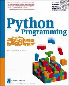 USED Book - Python Programming for the Absolute Beginner by Michael Dawson (Paperback) - english