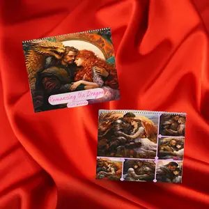 Enchanted Realms 2024 Wall Calendar: A Year of Fantasy Romance and Dragon Dreams -- Wall Calendars (2024)